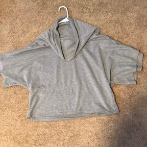 Boutique Cow neck crop top